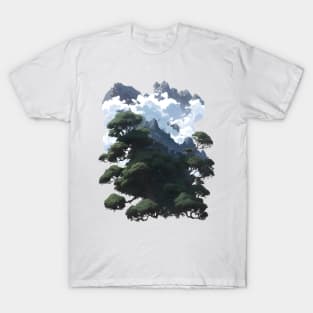 Clouds, Forests and Mountains T-Shirt